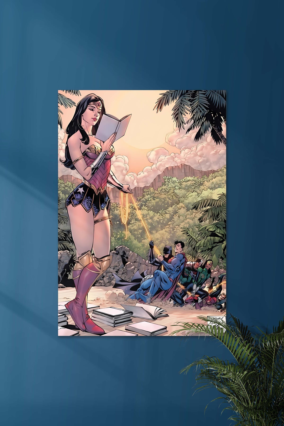 Princess Diana Comic | Wonder WOMAN | DCU POSTER - A4