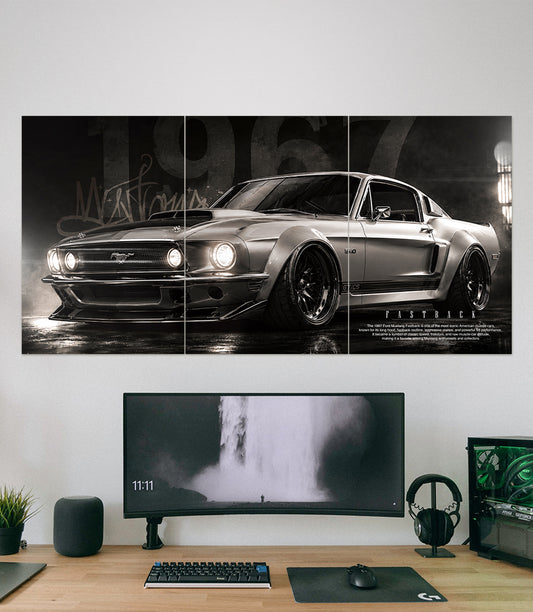 1967 Ford Mustang Fastback | Muscle Car | 3 Piece Set