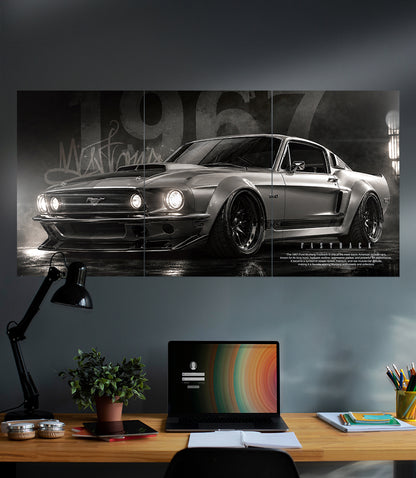 1967 Ford Mustang Fastback | Muscle Car | 3 Piece Set
