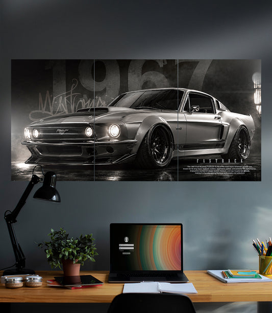 1967 Ford Mustang Fastback | Muscle Car | 3 Piece Set