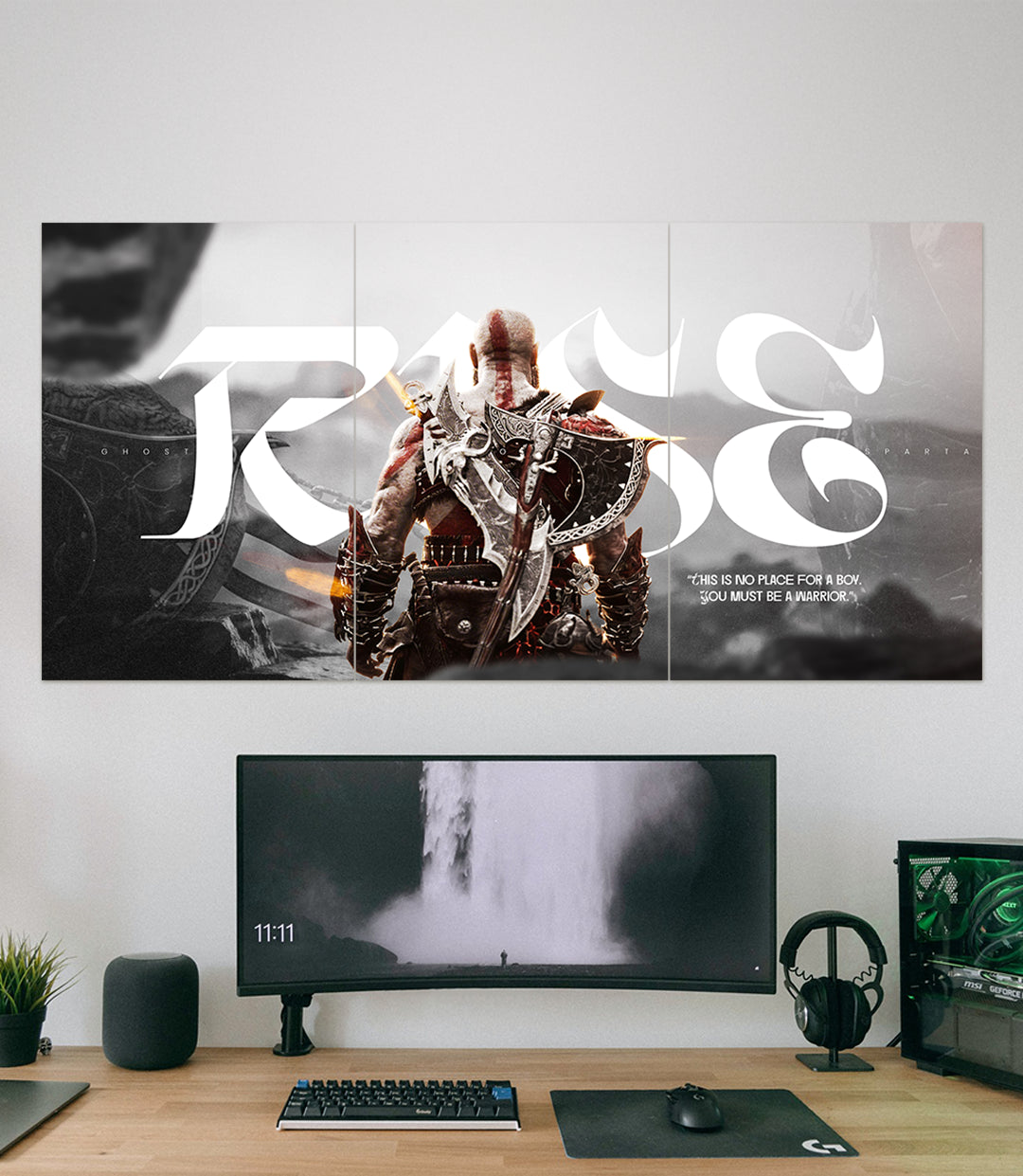 Rise | Ghost of Sparta | Kratos | 3 Piece Set - A4