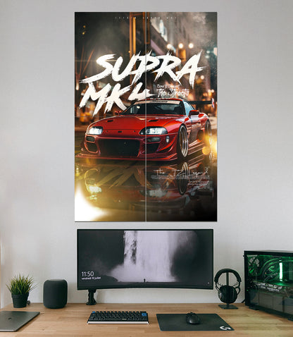 Toyota Supra MK4 JDM Street Racing | 4 Piece Set