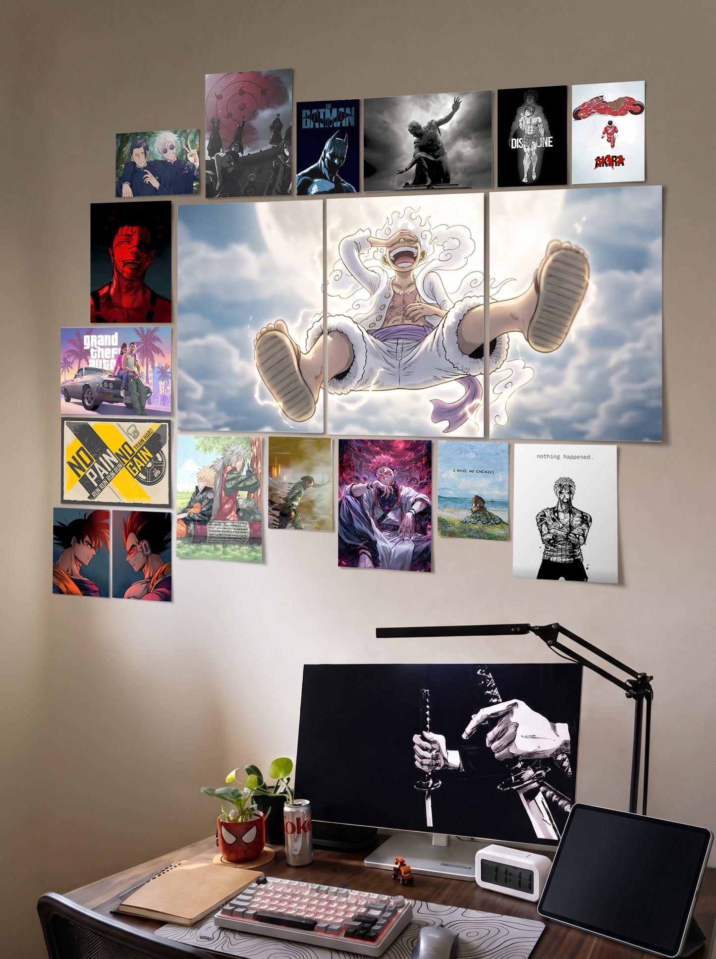 Ultimate Room Wall Setup Combo | 17 Piece Set (1 Split Set + 16 Prints)
