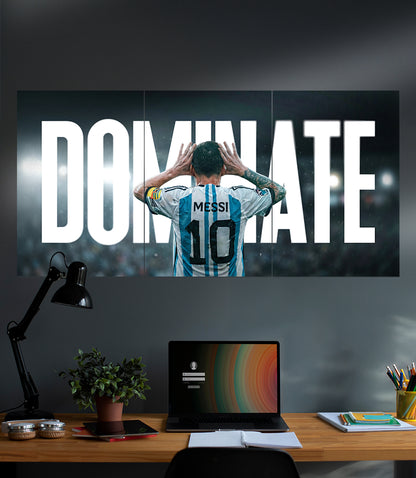 Messi Dominate | Football | 3 Piece Set