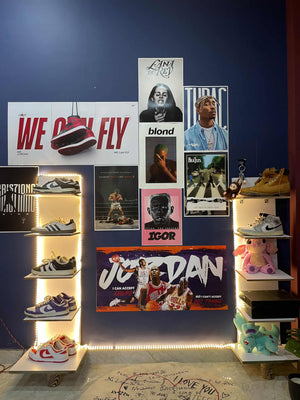 Customer wall