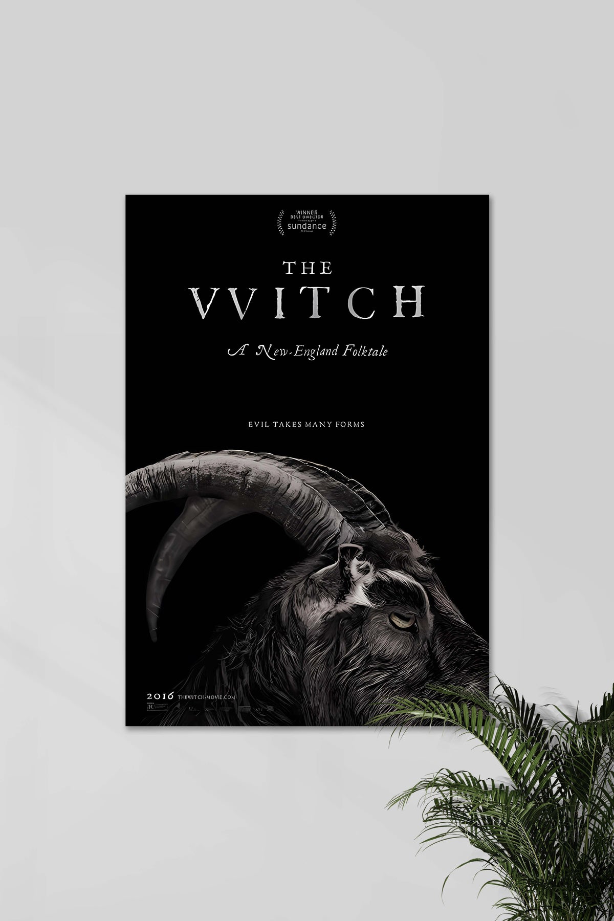 EVIL TAKES MANY FORMS | THE WITCH | Horror Movie Poster - A4