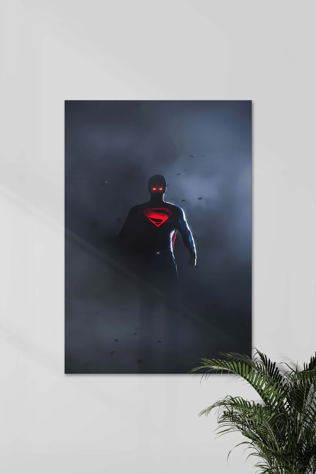 SUPERMAN HEAT VISION | Super Man | DCU POSTER - A4