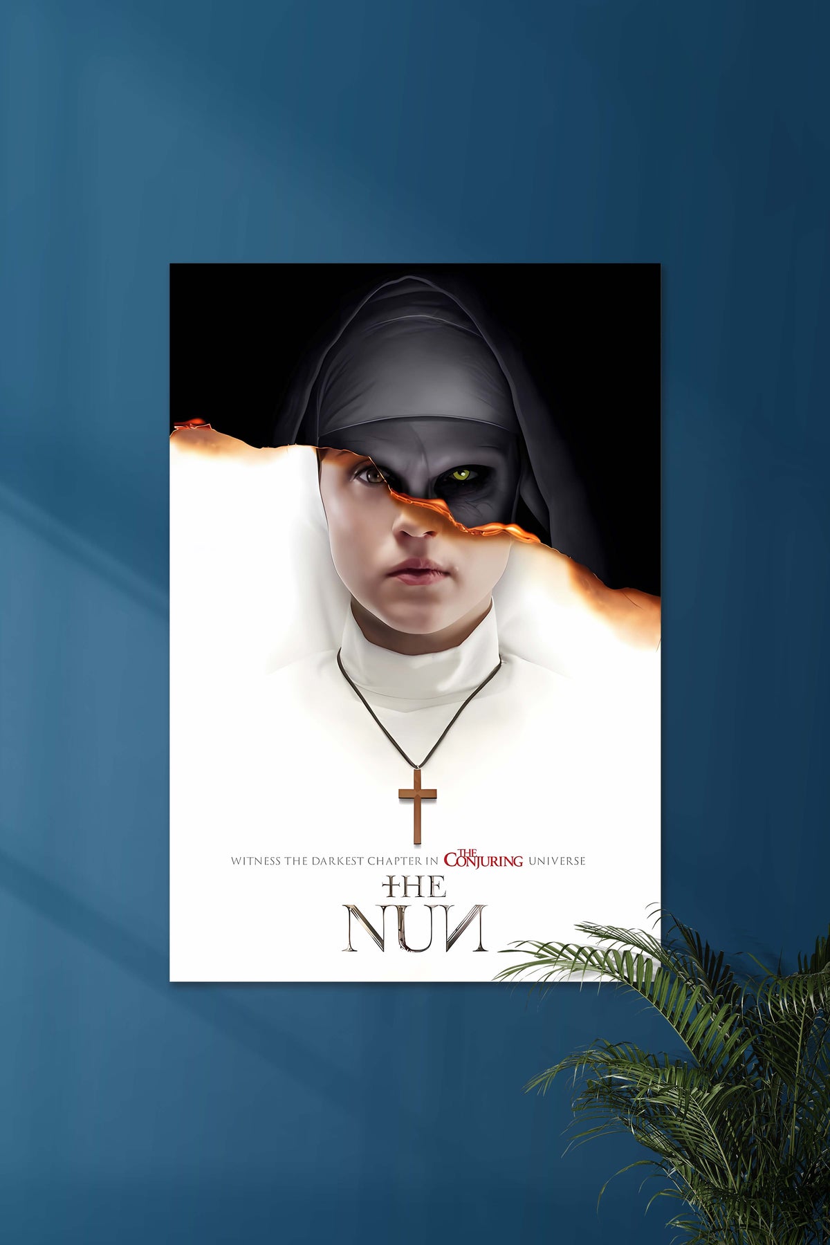 DARKEST CHAPTER | The NUN | Horror Movie Poster - A4