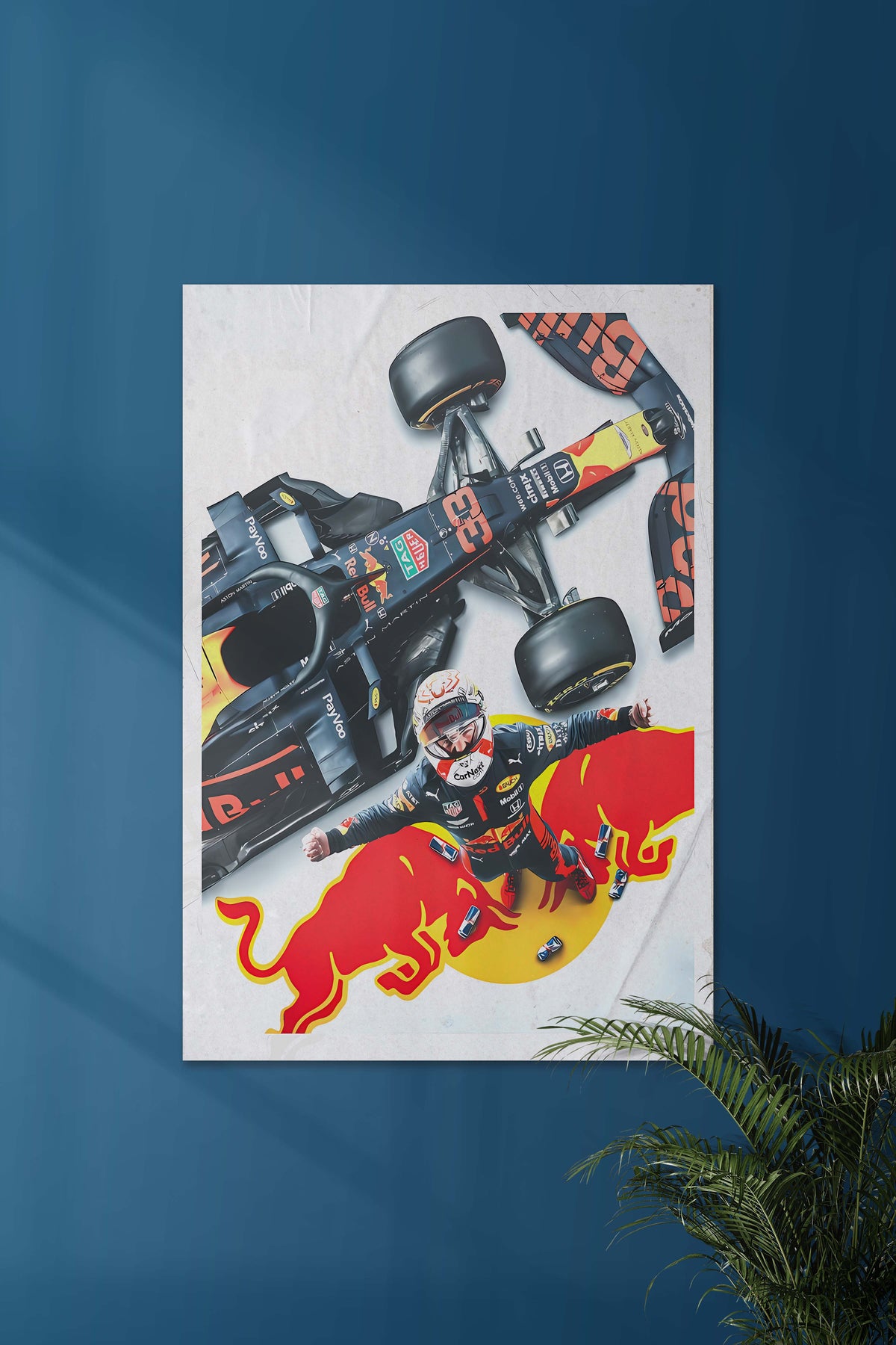 Max Verstappen x REDBULL | Formula One | F1 POSTERS - A4