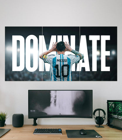 Messi Dominate | Football | 3 Piece Set