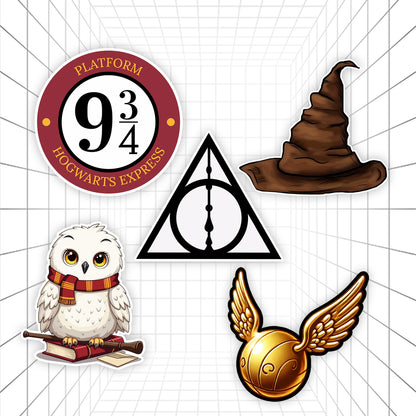Potterheads #01 | Stickerized | 5 Stickers