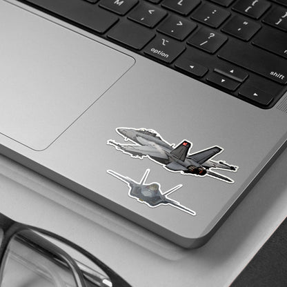 Fighter Jet #01 | Stickerized | 5 Stickers
