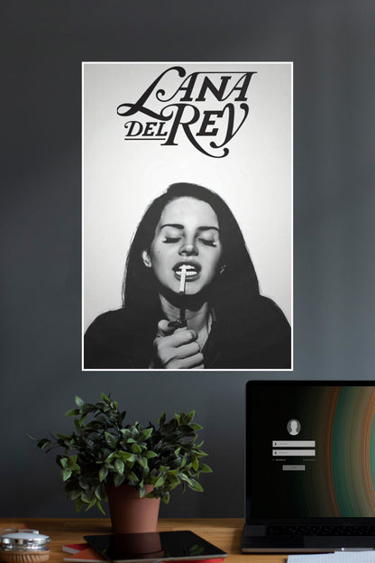 10 Years of Ultraviolence | Lana Del Rey | Music Artist Poster