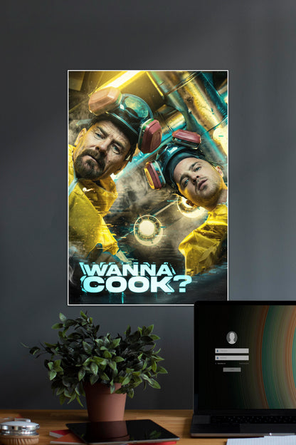 Wanna Cook | Breaking Bad | Series Poster