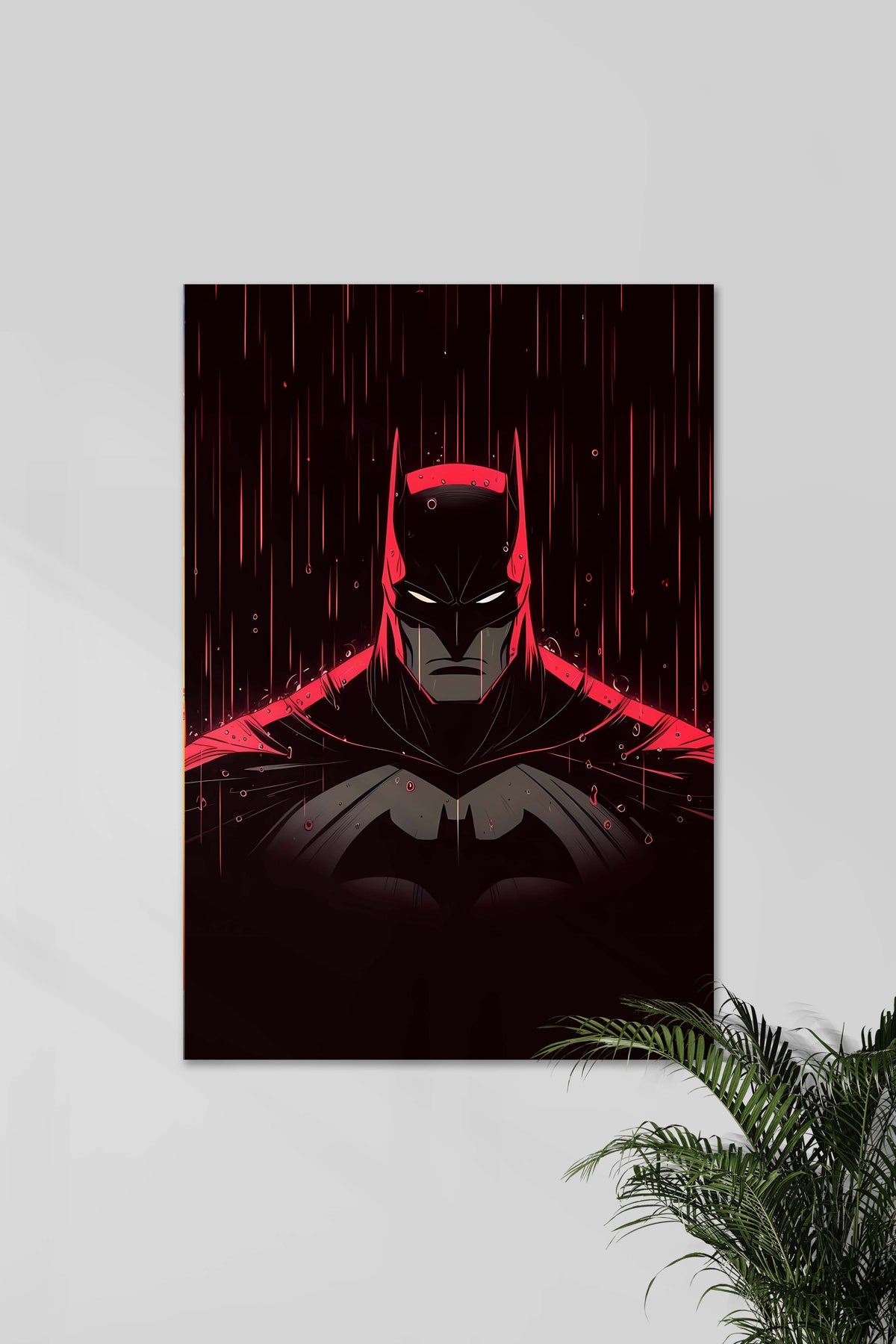 BLOOD RAIN X BATMAN | The Batman | DCU Poster - A4