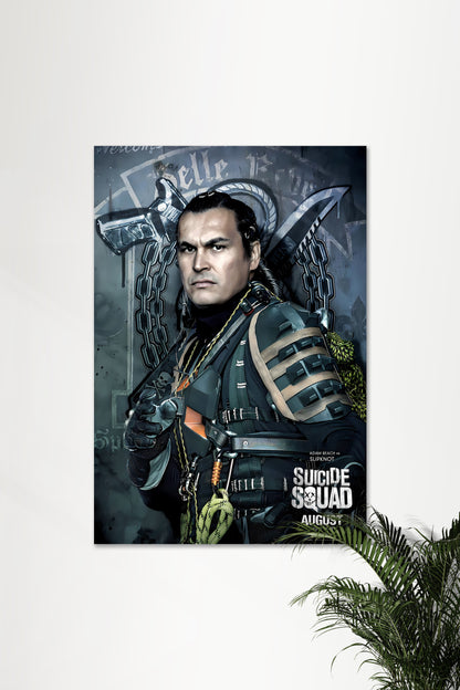 SLIPKNOT X ADAM BEACH | Sucide Squad | DCU  Poster