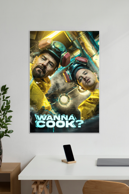 Wanna Cook | Breaking Bad | Series Poster