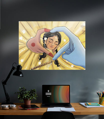 Radha | Divine Love | 2 Piece Set