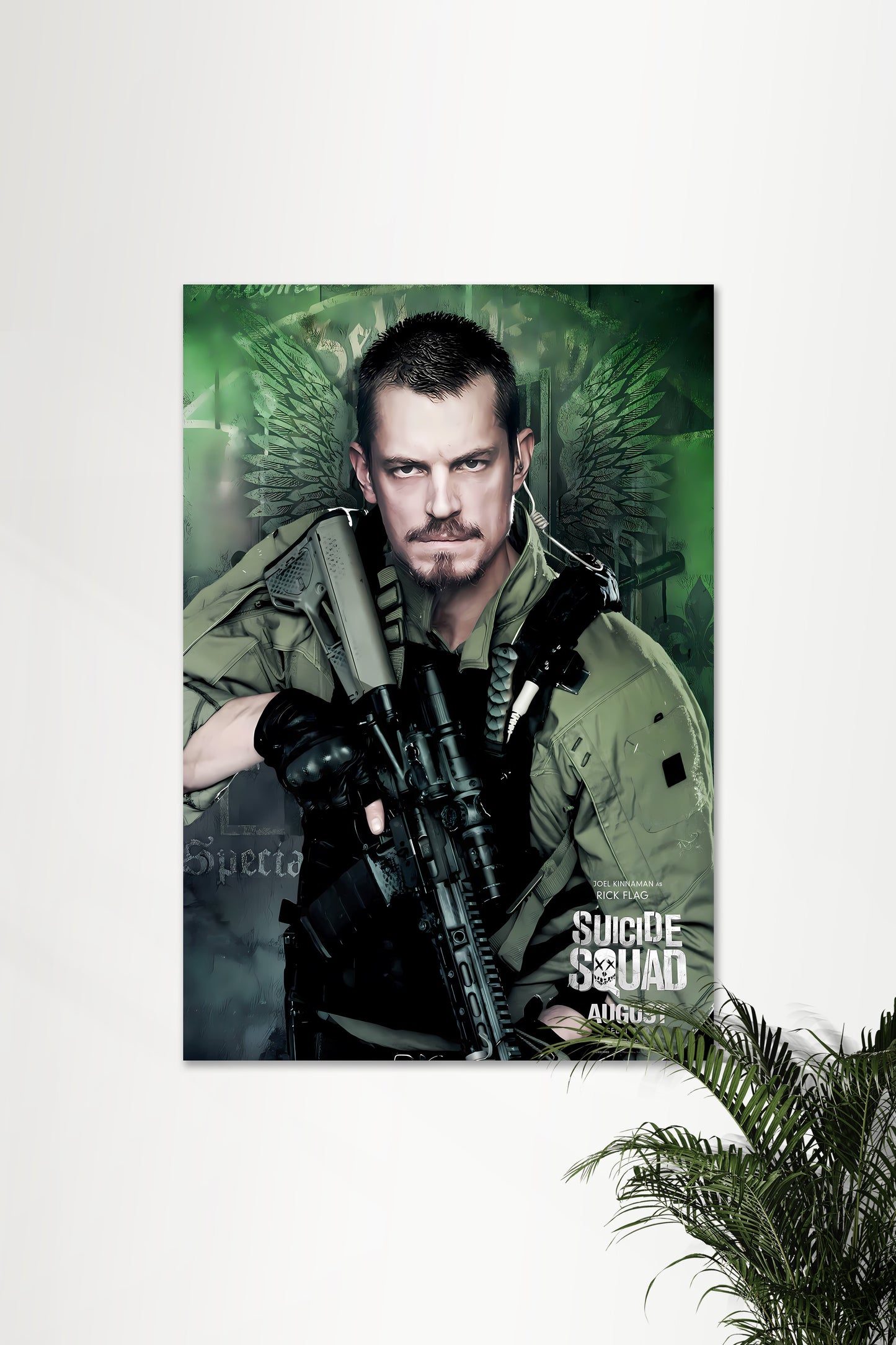 RICK FLAG X JOEL KINNAMAN | Sucide Squad | DCU  Poster