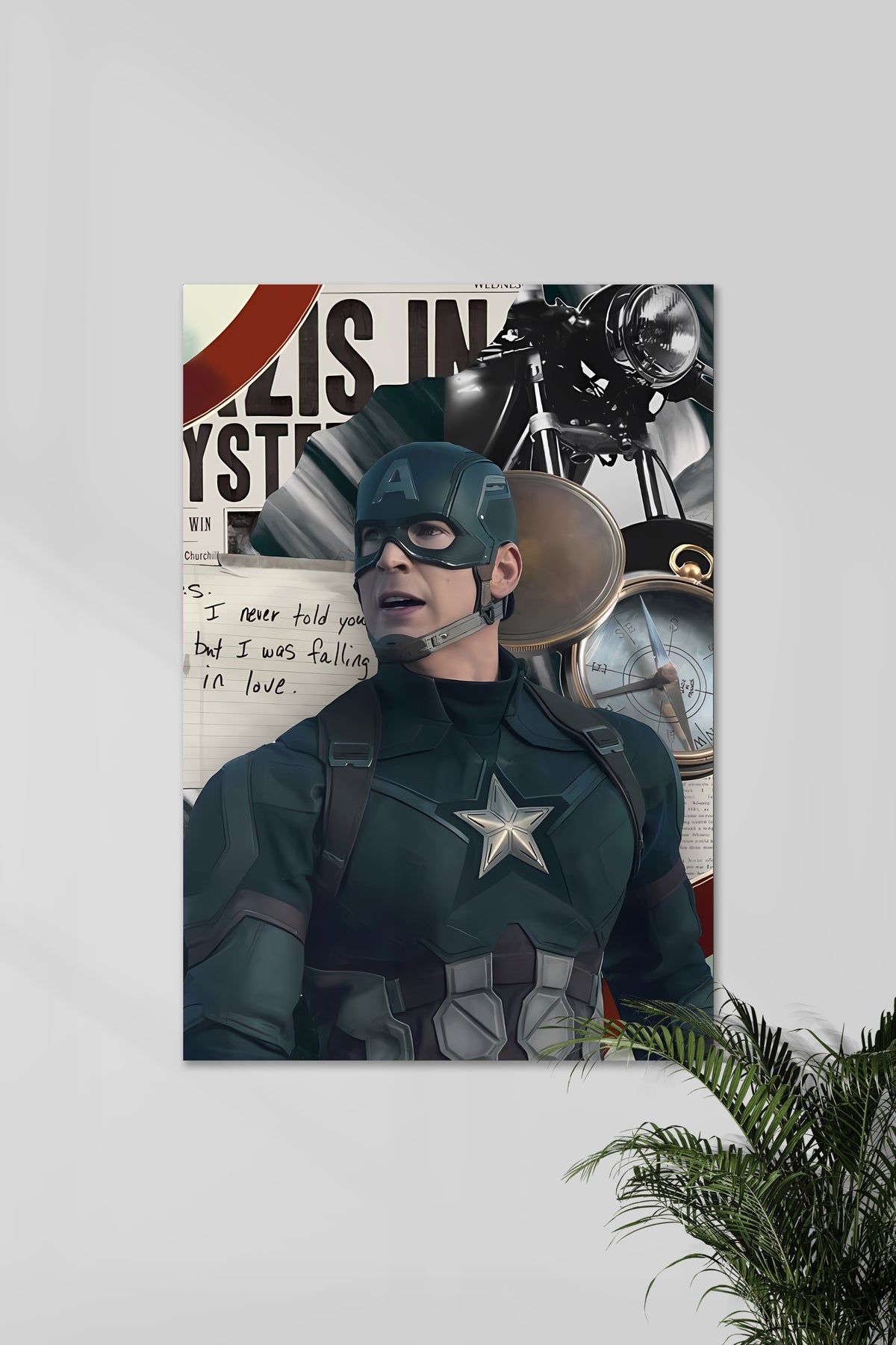 Captain Rogers | Civil War | MCU | Movie Poster - A4