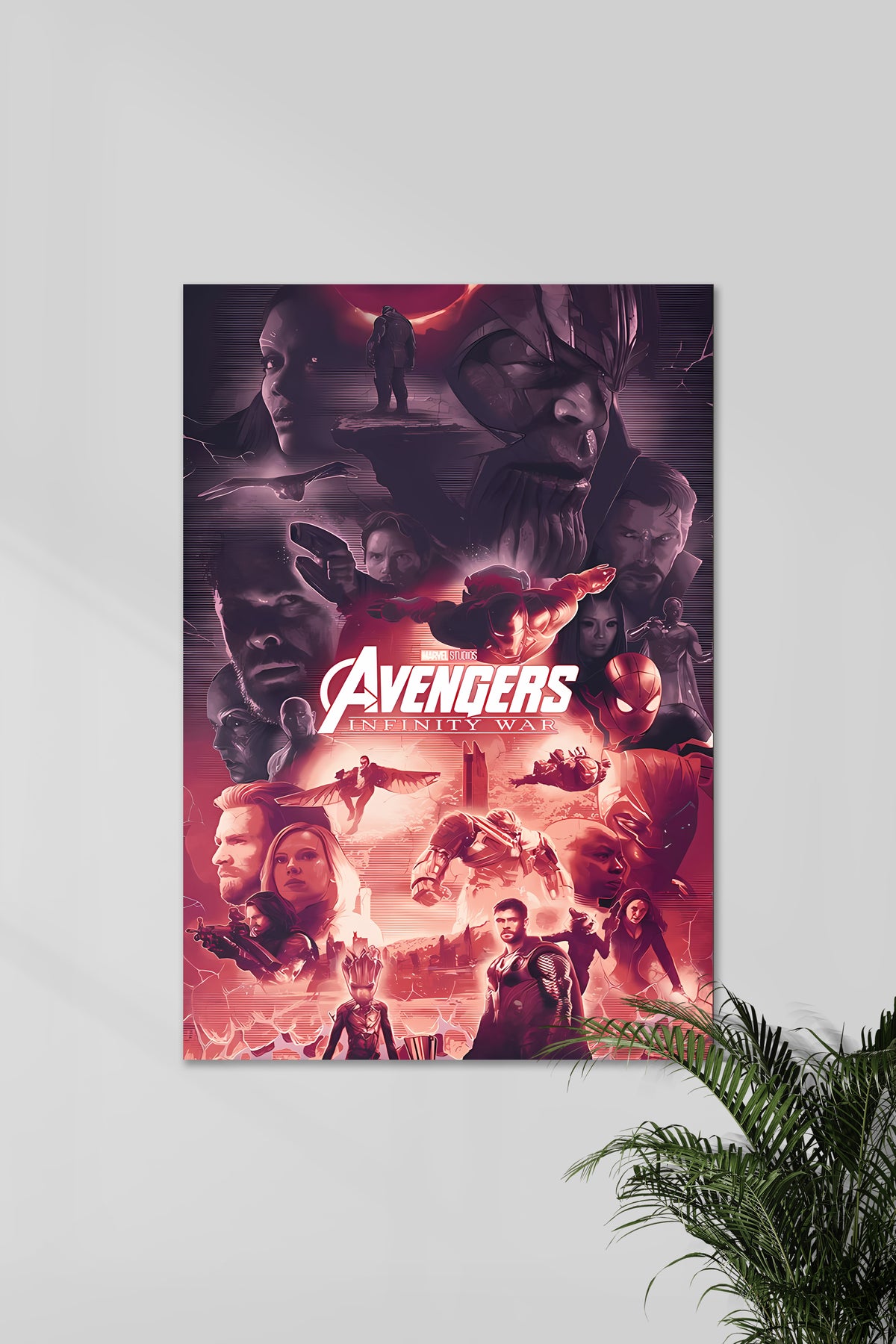Avengers Infinity war | Concept Art | MCU | Movie Poster - A4