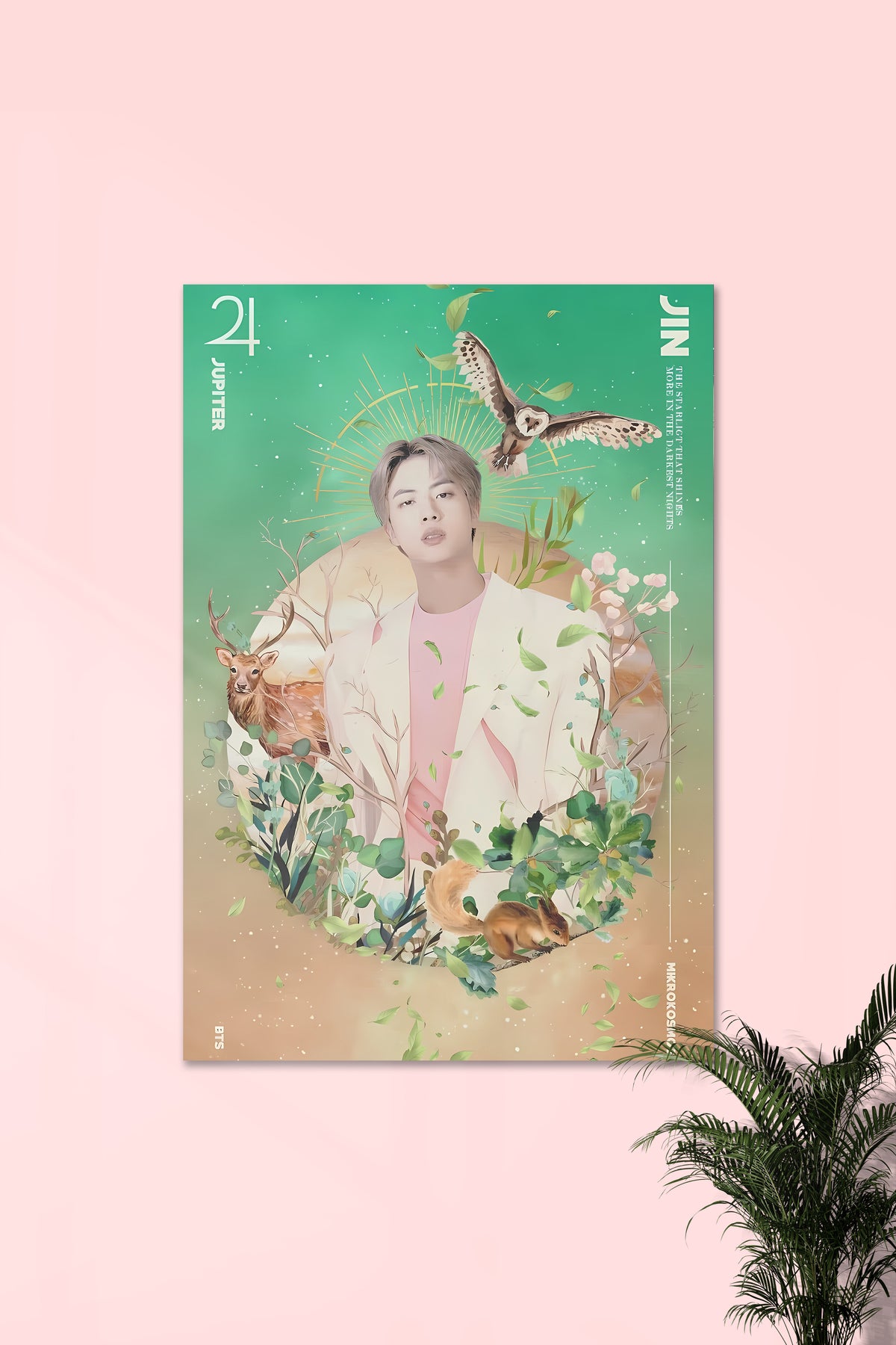 Jimin | BTS | K Pop Phenomenon | K POP Poster #01 - A4
