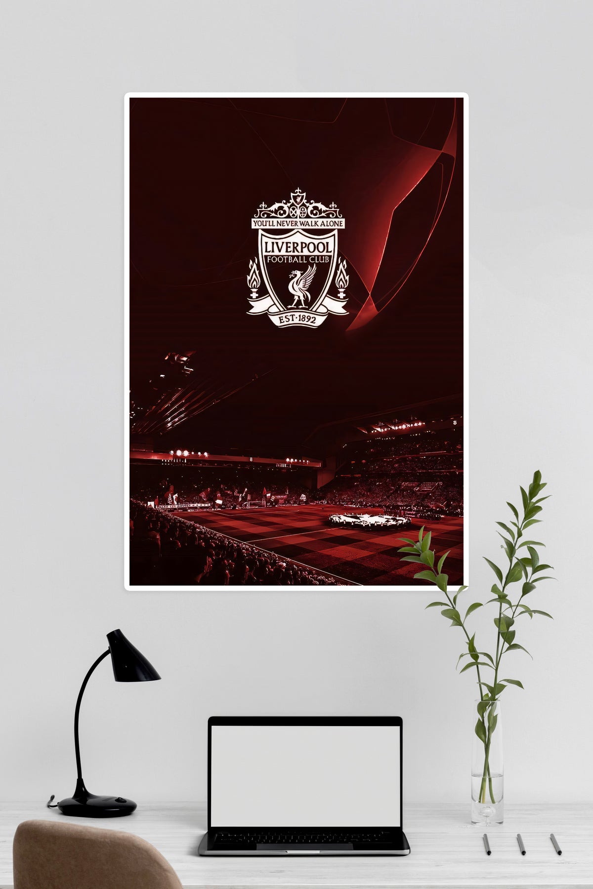 The Reds | Liverpool | FootBall Poster - A4