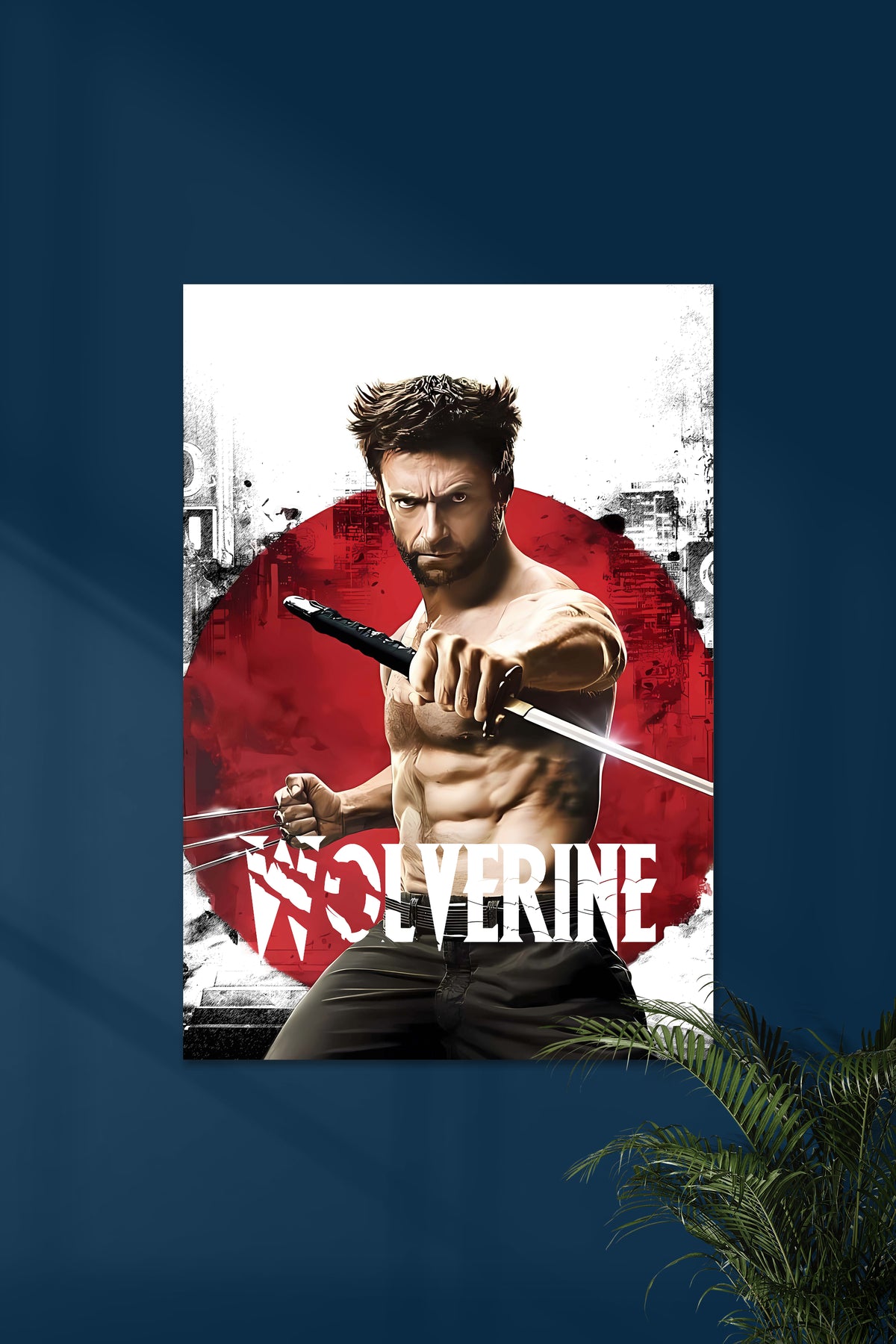 Wolverine x Muramasa Blade | X Men | MCU | Movie Poster - A4