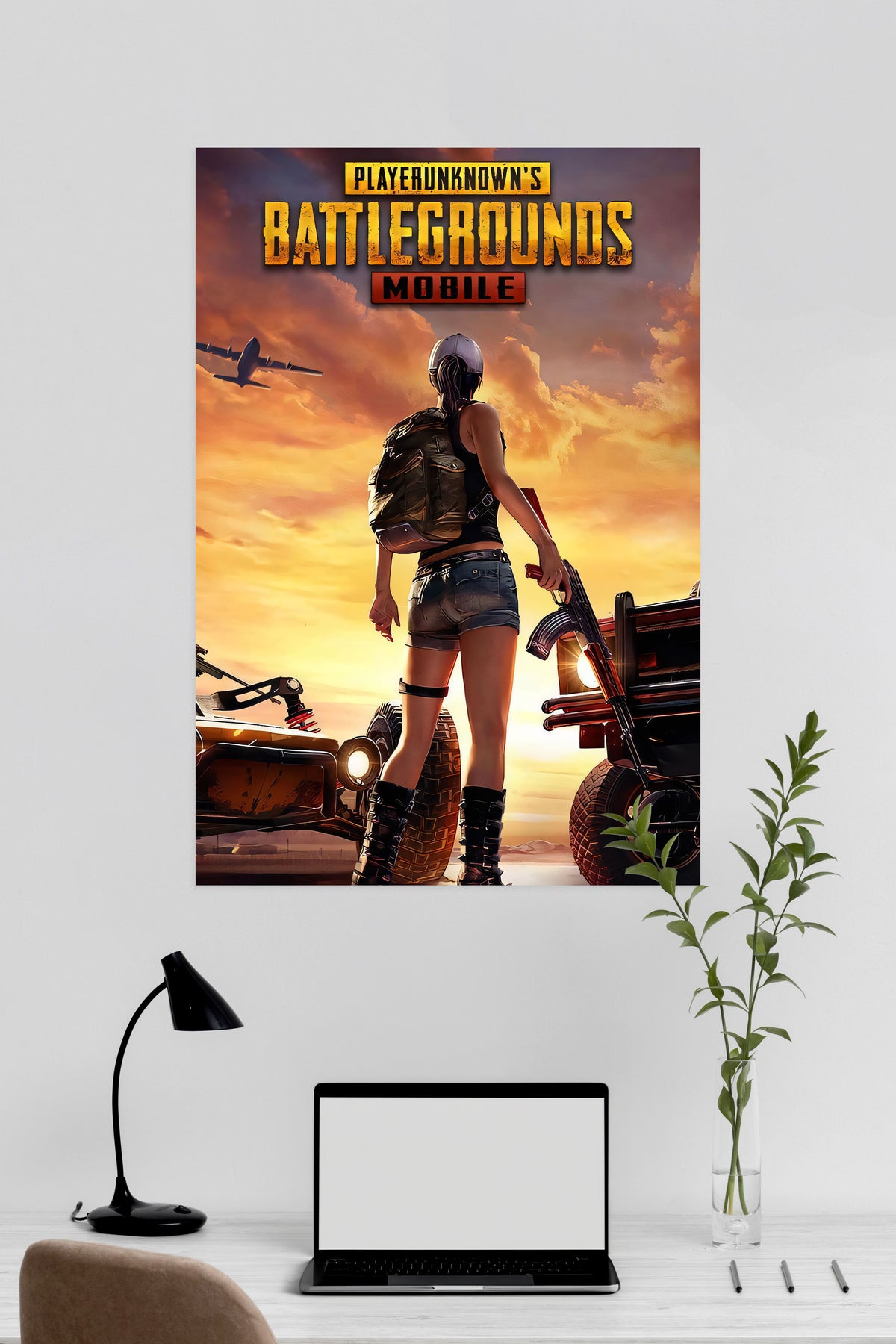 PUBG MOBILE | PUBG | GAME POSTERS - A4