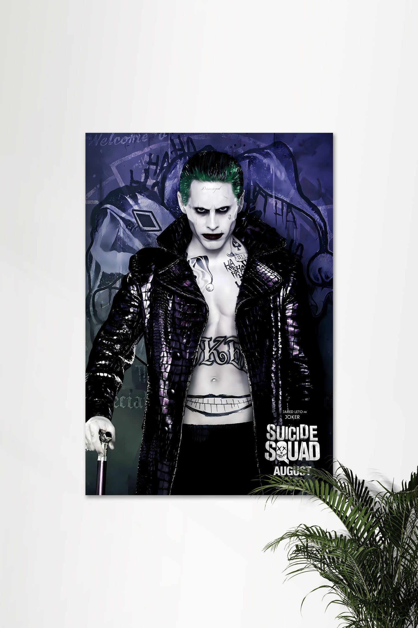 JOKER X JARED LETO | Sucide Squad | DCU  Poster