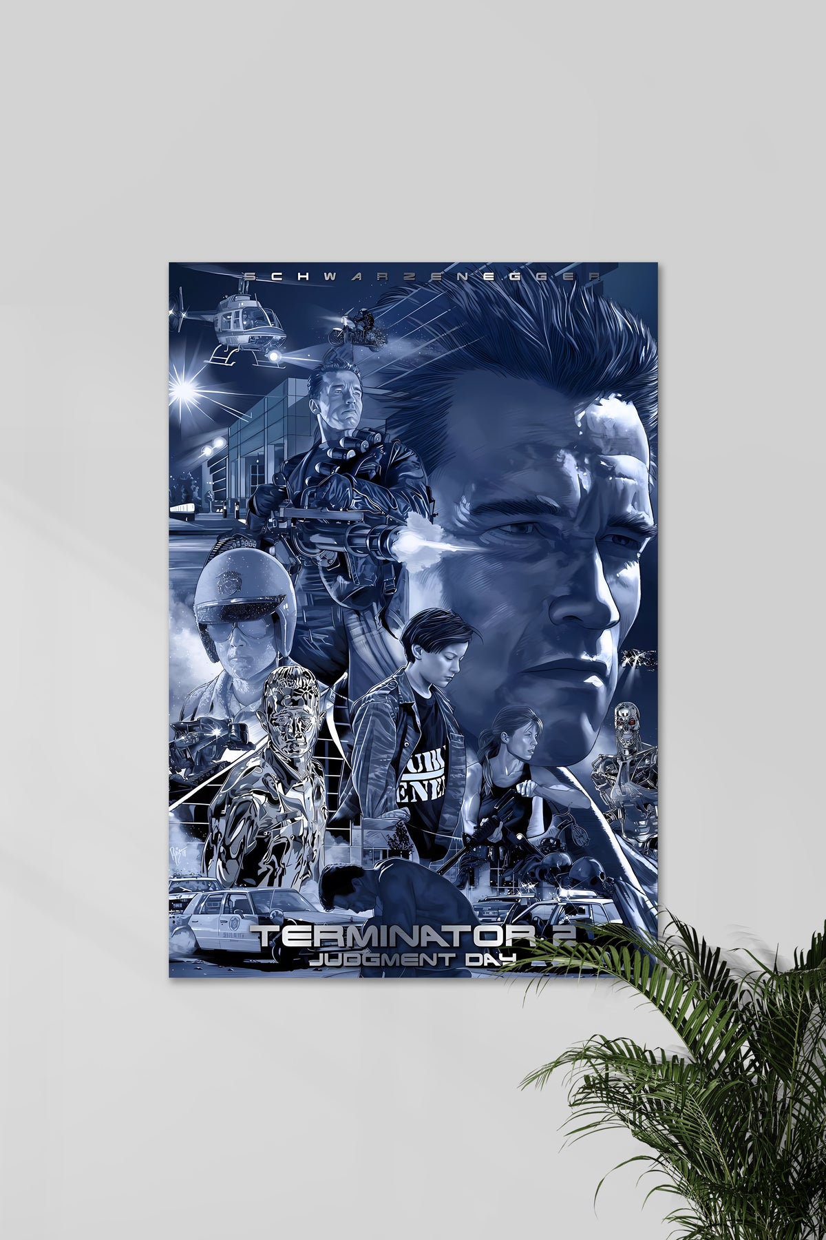 Terminator 2 | Arnold | Movie Poster - A4