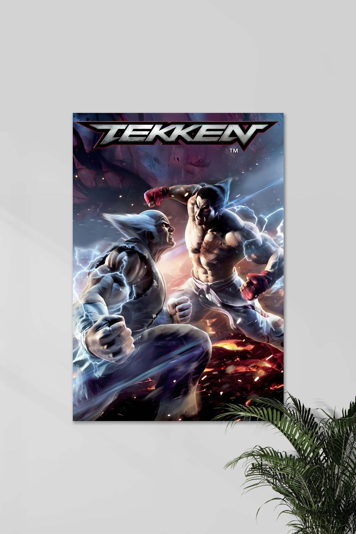 Kazuya vs Heihachi | TEKKEN 7 | GAME POSTERS - A4