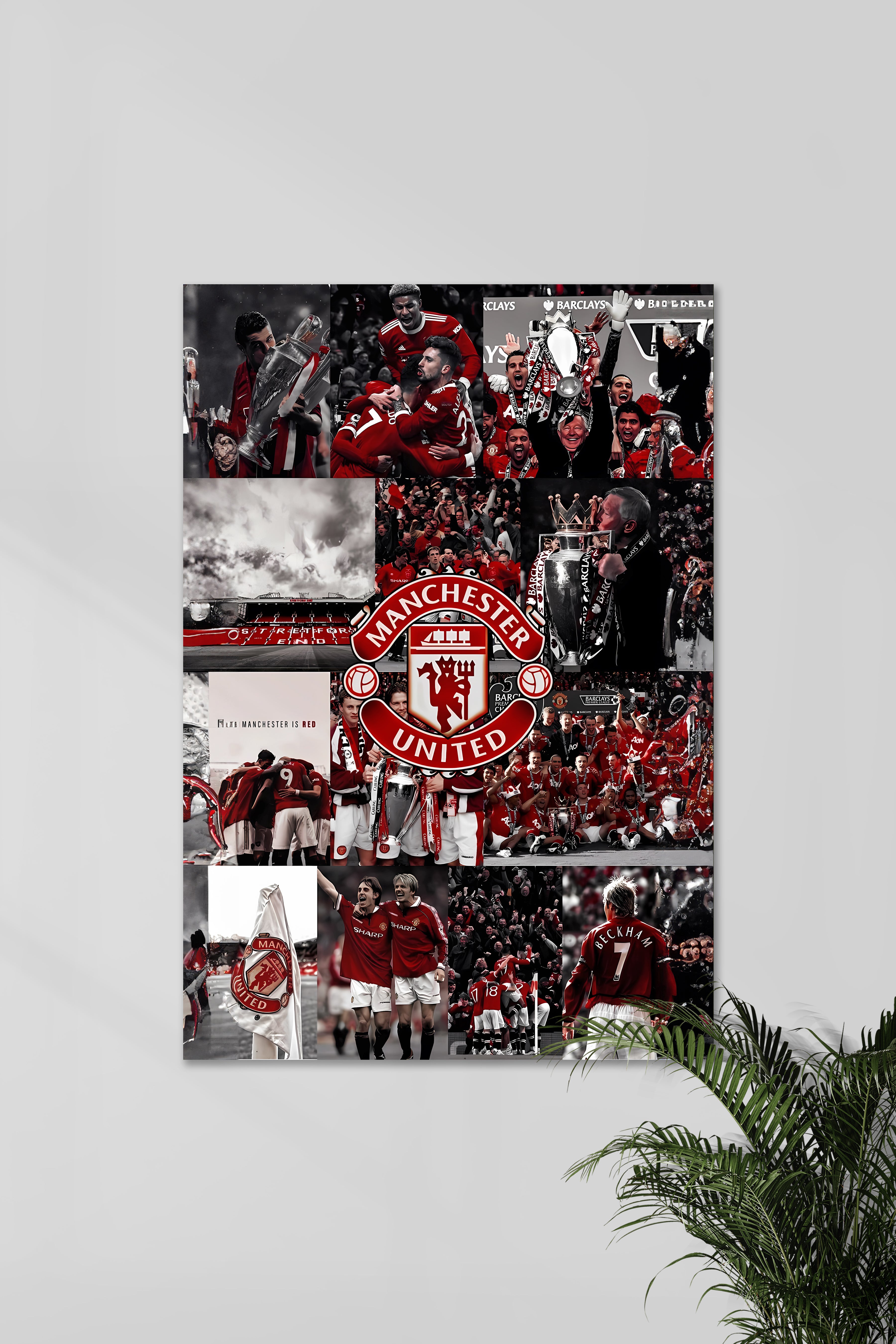 Manchester Poster LEGACY OF MAN UNITED | MANCHESTER UNITED | FootBall Poster – Posterized