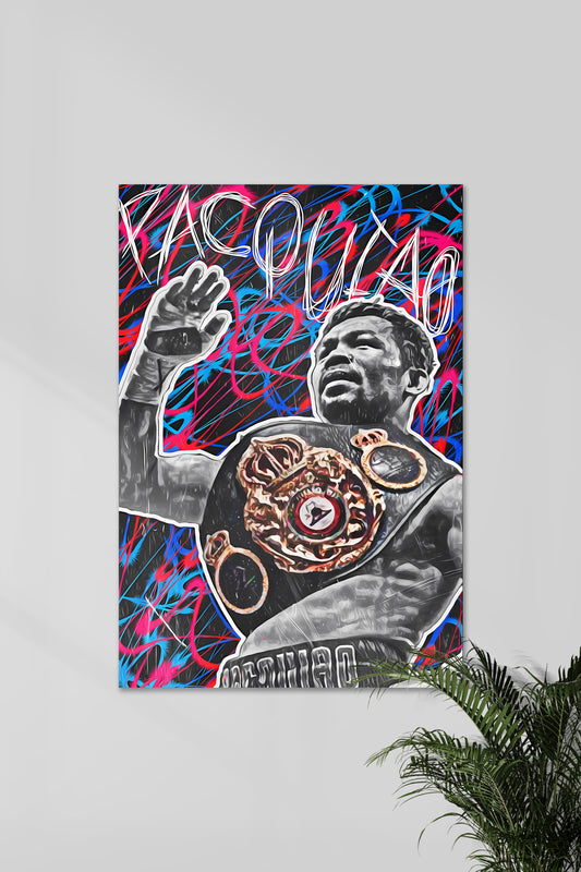 Manny Pacquiao Concept Art | Manny Pacquiao | Gym Poster