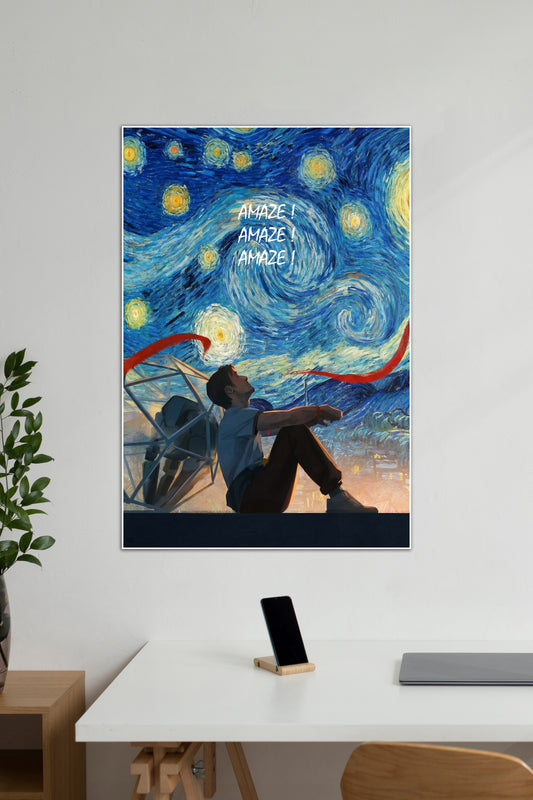 Amaze Amaze Amaze | Project Hail Mary | Movie Poster