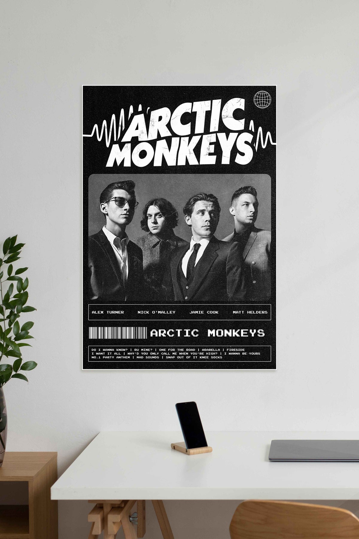 Arctic Monkeys #00 | Arctic Monkeys | Music Artist Poster - A4
