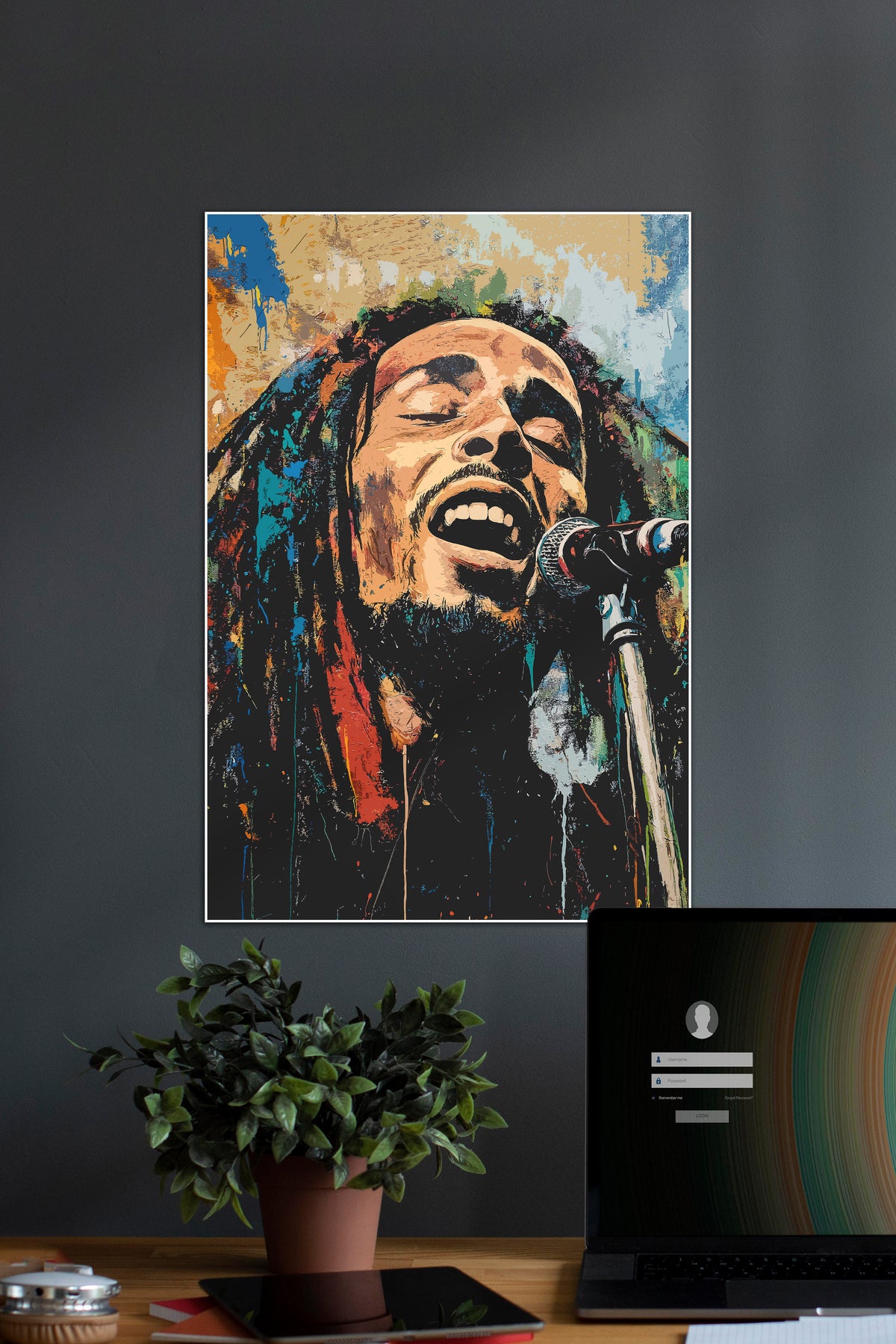 Bob Marely | Vector Art #01 | Music Artist Poster - A4