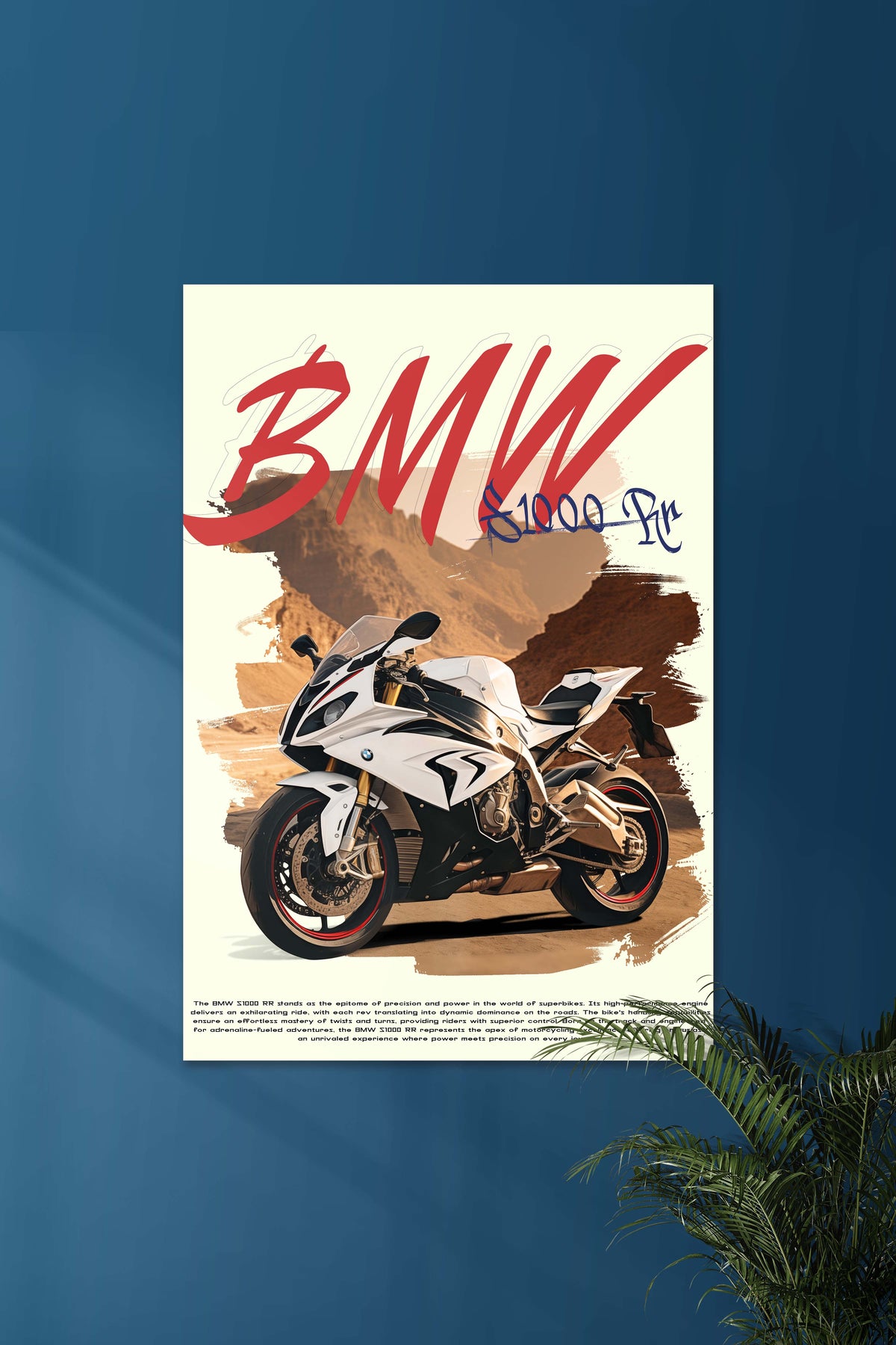 BMW S1000 RR | CONCEPT BIKE #01 | BIKE POSTERS - A4