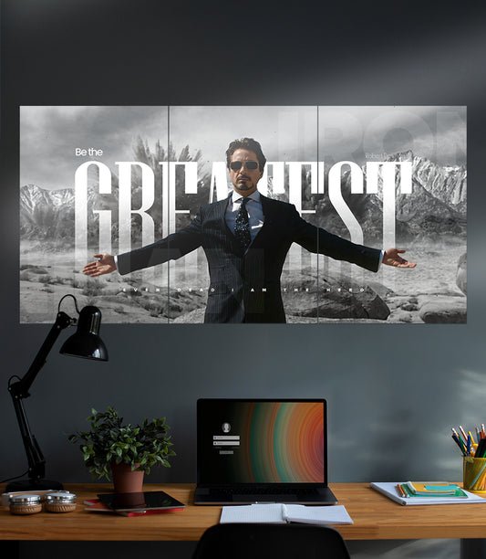 Be the Greatest | Robert Downey Jr | 3 Piece Set