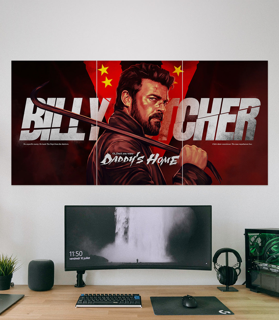 Billy Butcher | Daddys Home | The Boys | 3 Piece Set