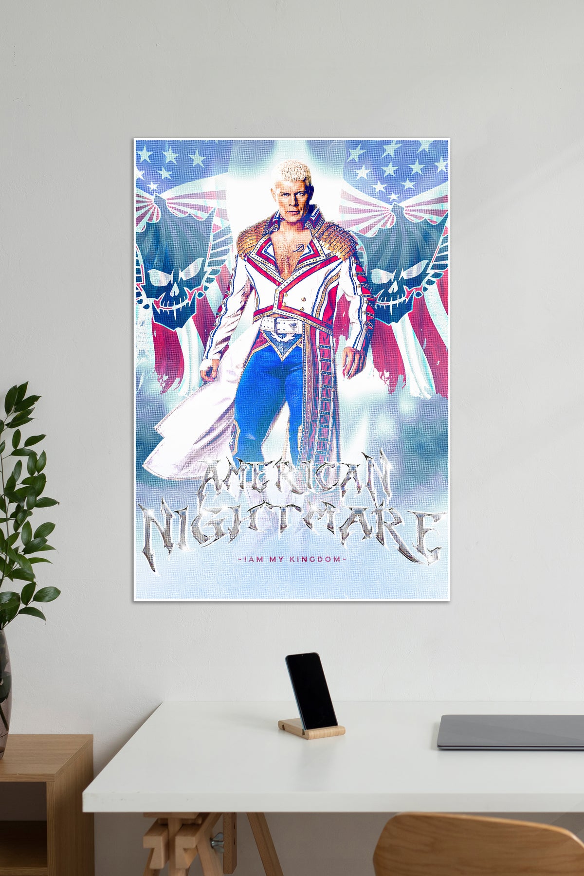 THE AMERICAN NIGHTMARE | CODY RHODES #01 | WWE POSTER – Posterized