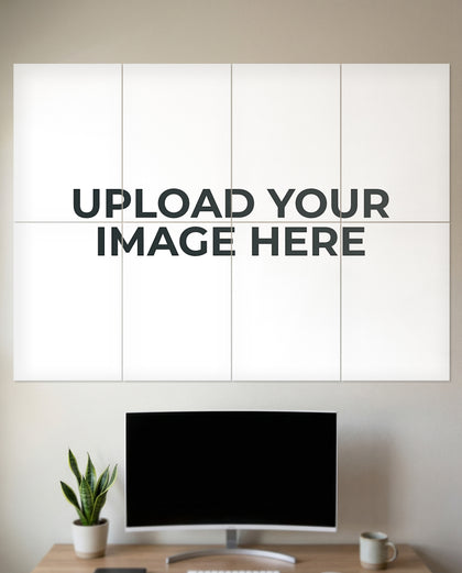 Personalize Your Wall Space | 8 Panel Split Wall Set