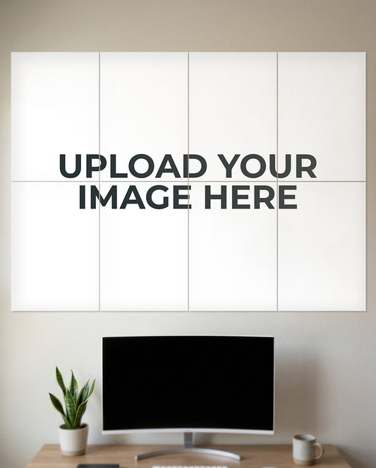 Personalize Your Wall Space | 8 Panel Split Wall Set