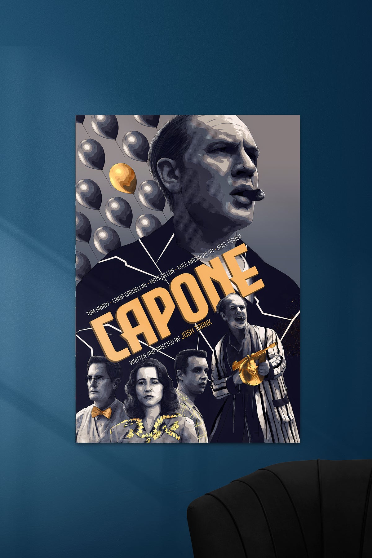 CAPONE | Movie Poster - A4