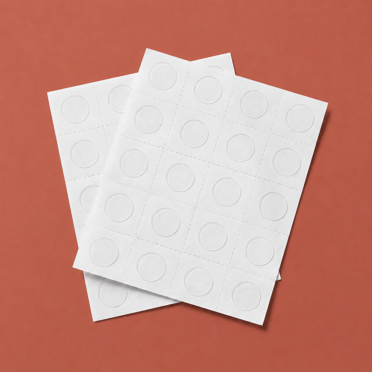 Glue Dots 500 Clear Adhesive Dots | Double Sided Mounting