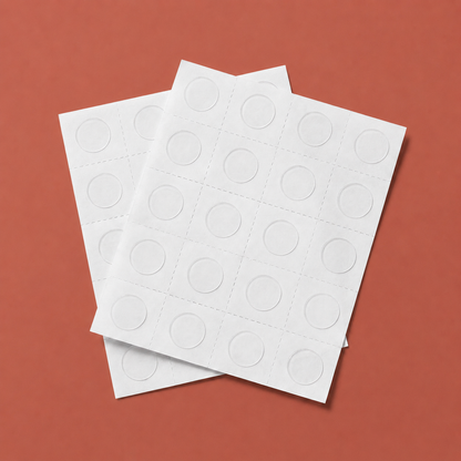 Glue Dots 500 Clear Adhesive Dots | Double Sided Mounting