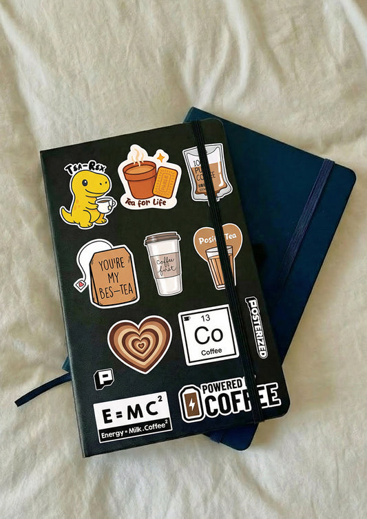 Coffee Vibes Aesthetic Journal Sticker #01 | Stickerized | 10 Stickers