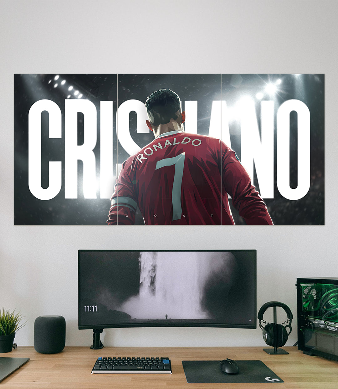 Cristiano Ronaldo | CR7 | Football | 3 Piece Set