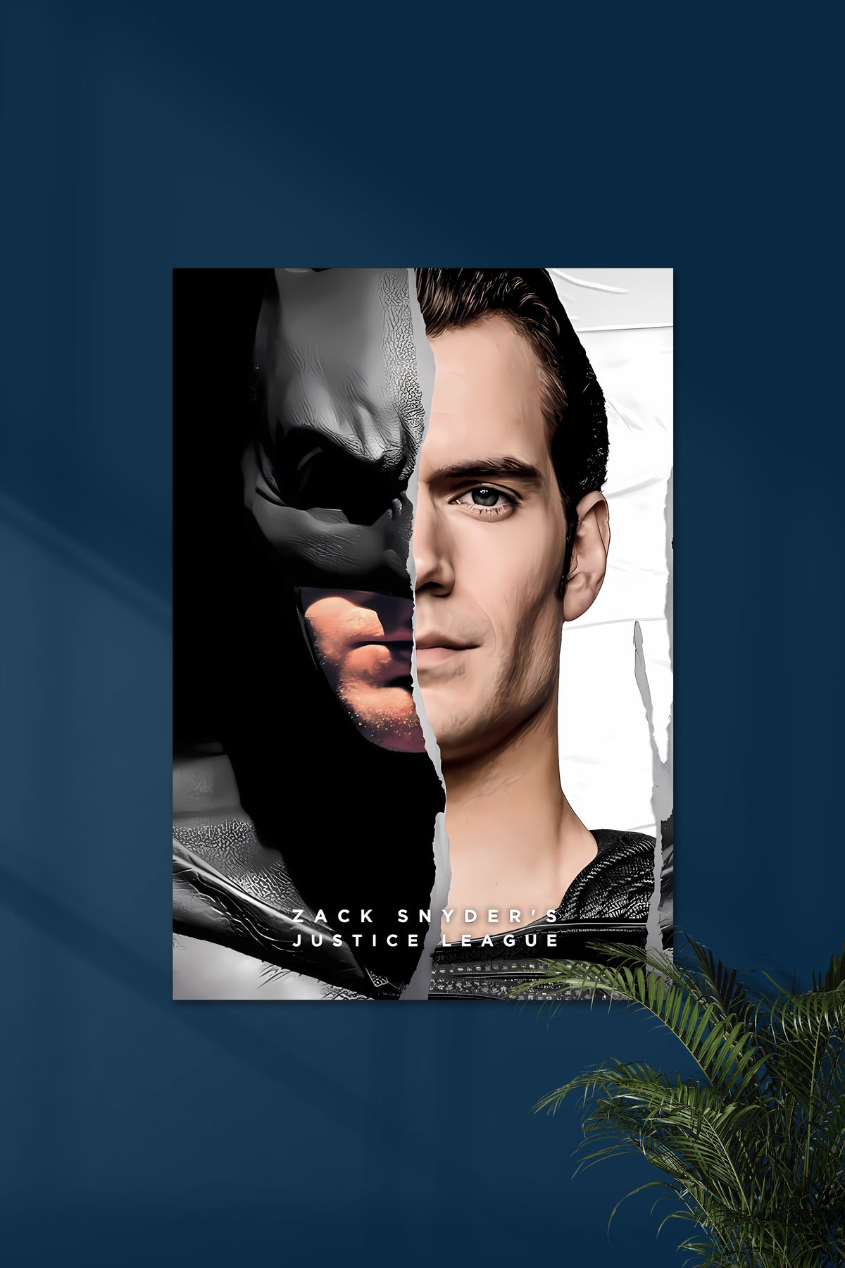 Dark and Light | BATMAN VS SUPERMAN | DCU POSTER - A4