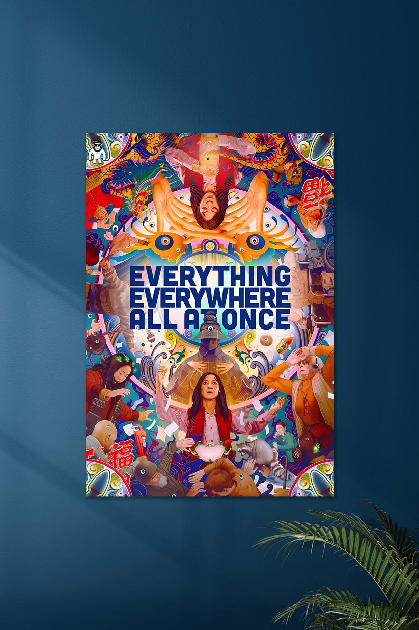Everything Everywhere All at Once Michelle Yeoh Movie Poster